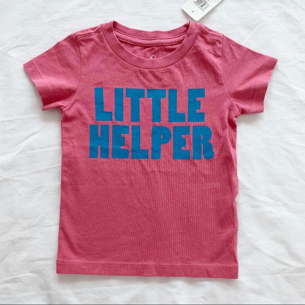 NWT Peek Little helper shirt sz 0/3 mos